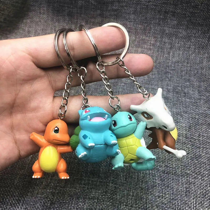 🔥 Pokémon Keychain Set – Gotta Catch ‘Em All! ⚡🧡