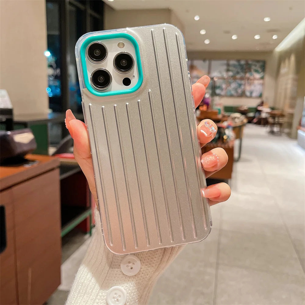Stylish Business Luggage Case π±β¨ | Hard Shell 3D Design for iPhone