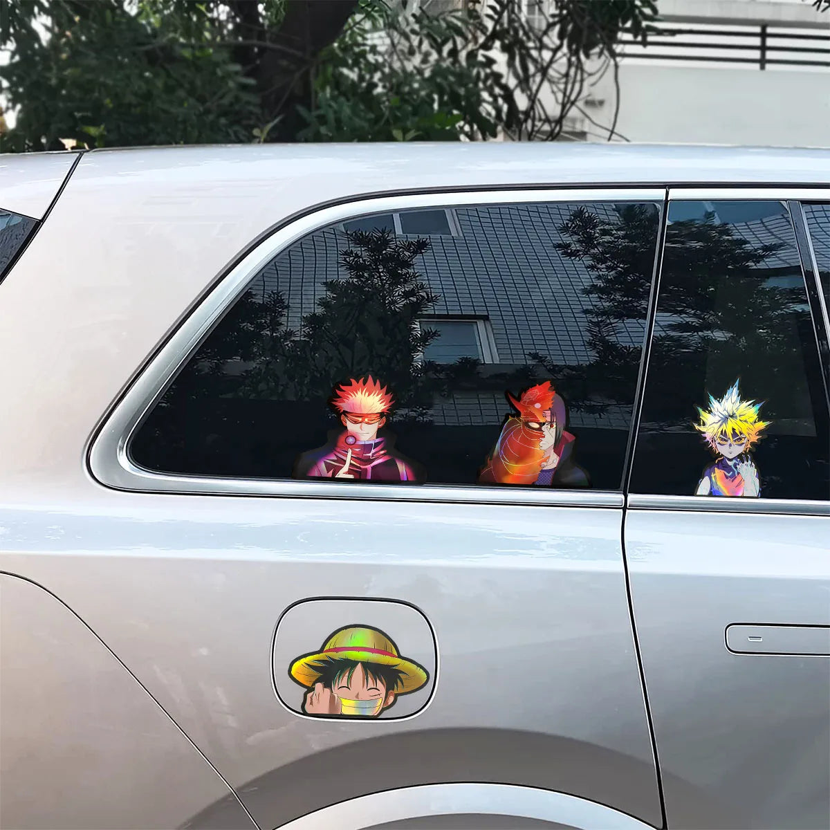 ๐โจ Anime Holographic Sticker Pack โ Epic Edition! โจ๐