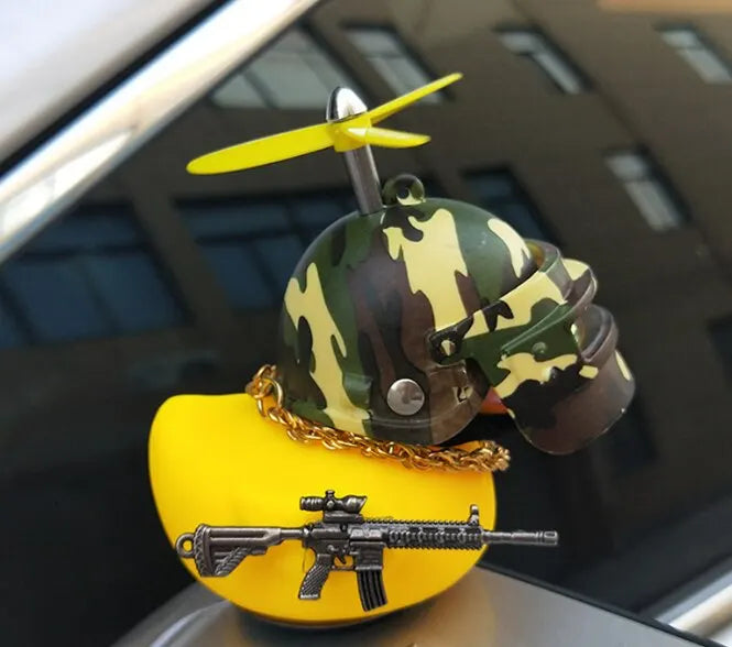 Biker Duck Helmet Edition