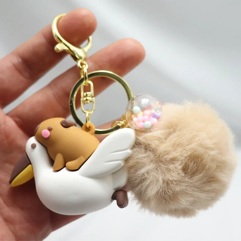 ππ§Έ Cute Capybara Buddy Keychains πΆπ’π¦π