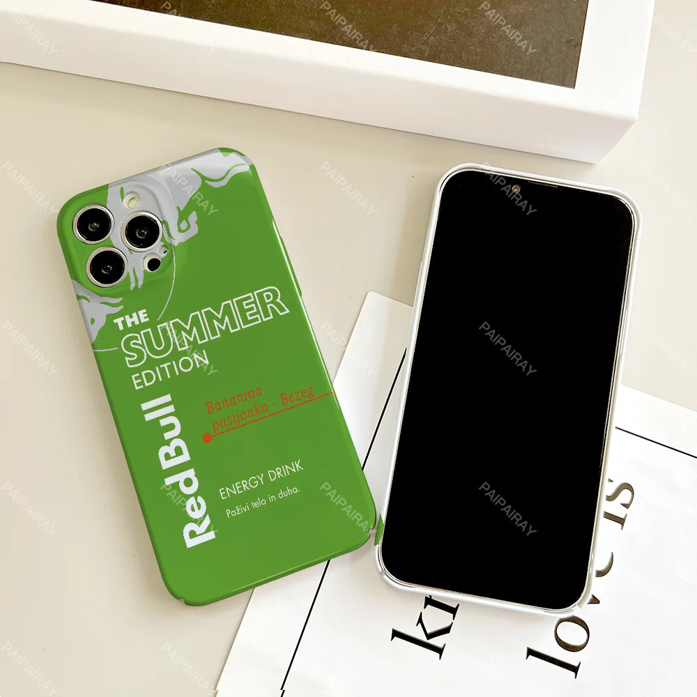 π± Red Bull Summer Edition iPhone Case β Banana & Blueberry Vibes ππ«