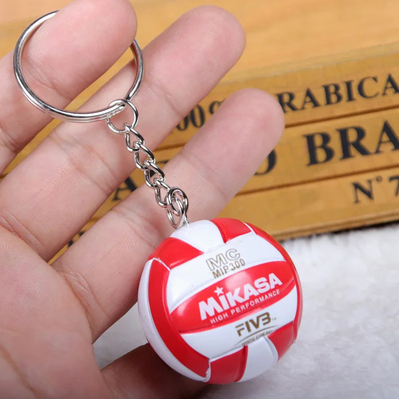 Mini Volleyball Keychain
