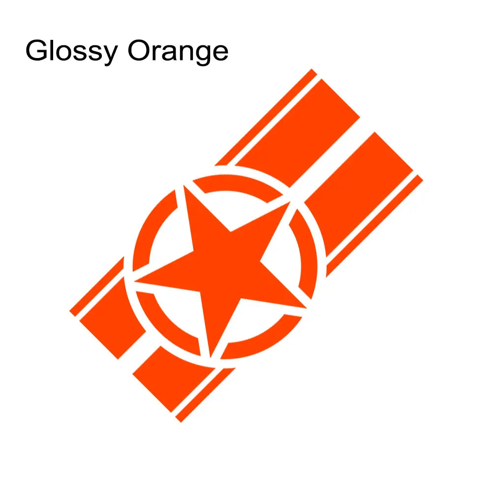 Jeep Hood Star Decal