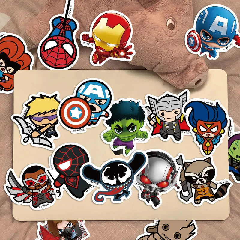 π¦ΈββοΈ Superhero Squad Sticker Pack β 50pcs of Chibi Hero Power! β‘π·