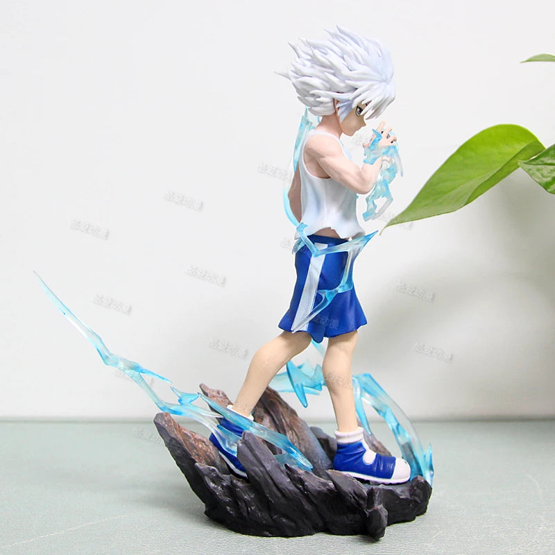⚡ Killua Zoldyck Action Figure – Thunder Mode Power Surge (23cm) ⚡