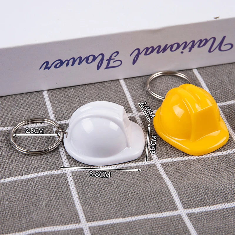 Mini Hard Hat Keychain
