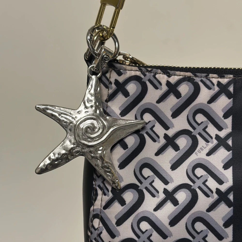 π§ββοΈ Starfish Spiral Keychain β Ocean Vibes Accessory πβ¨