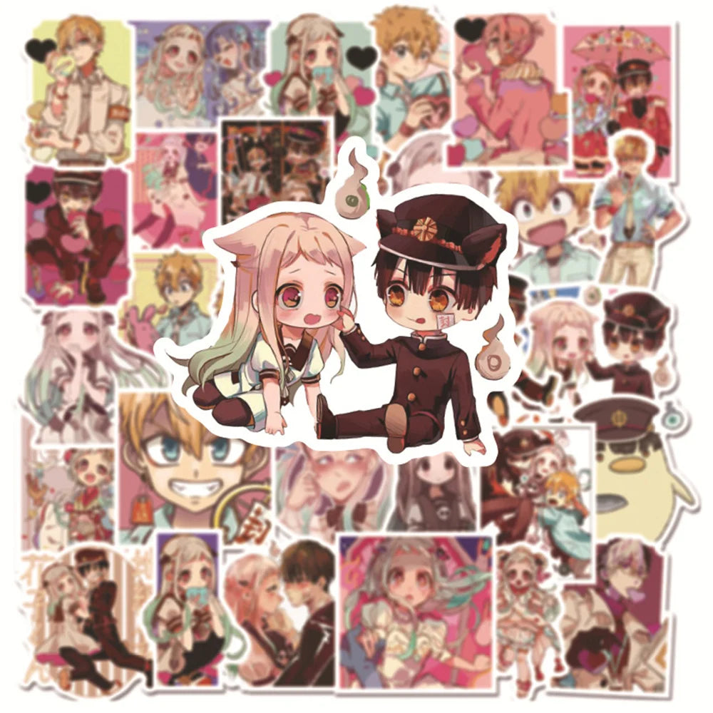 β¨π Ultimate Anime Girl Aesthetic Sticker Waterproof Pack 50pcsπβ¨