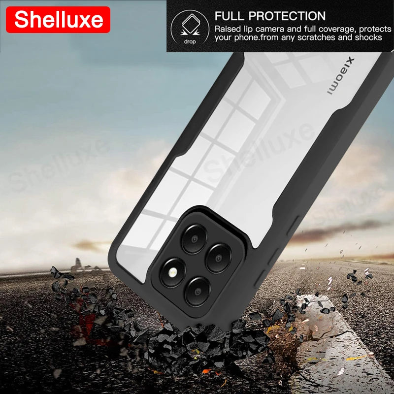 📱Shelluxe 360° Full-Body Magnetic Phone Case – Dual-Sided Glass Protection