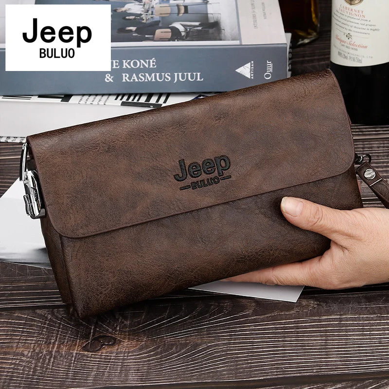Jeep Buluo Executive Leather Purse
