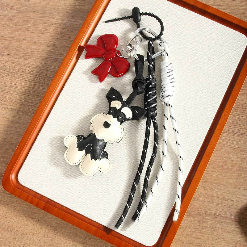 πΆ Cute Dachshund Dog Keychain Lanyard β Funny Pet Bag Charm π