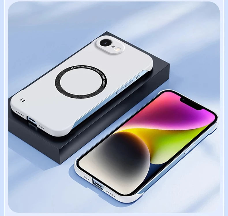 π± Magnetic MagSafe Phone Case β Shockproof & Stylish