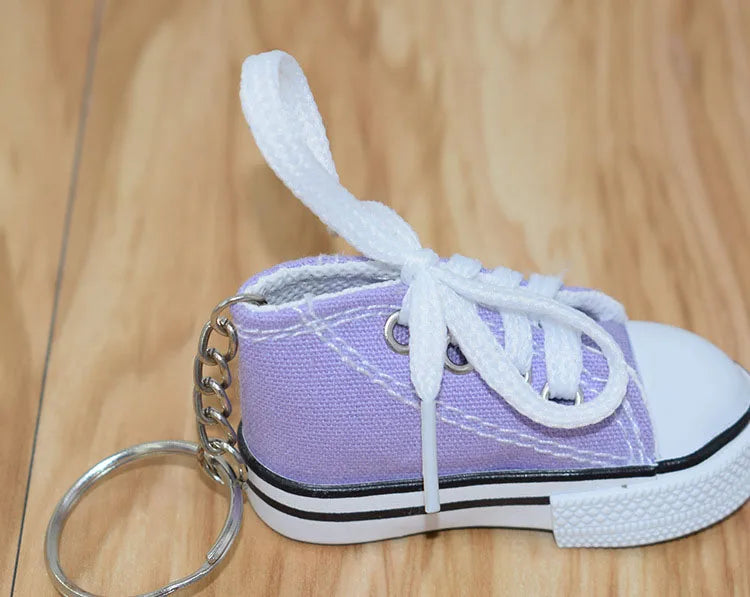 Mini Sneaker Keychain π β Cute & Colorful Accessory for Your Keys or Bags!