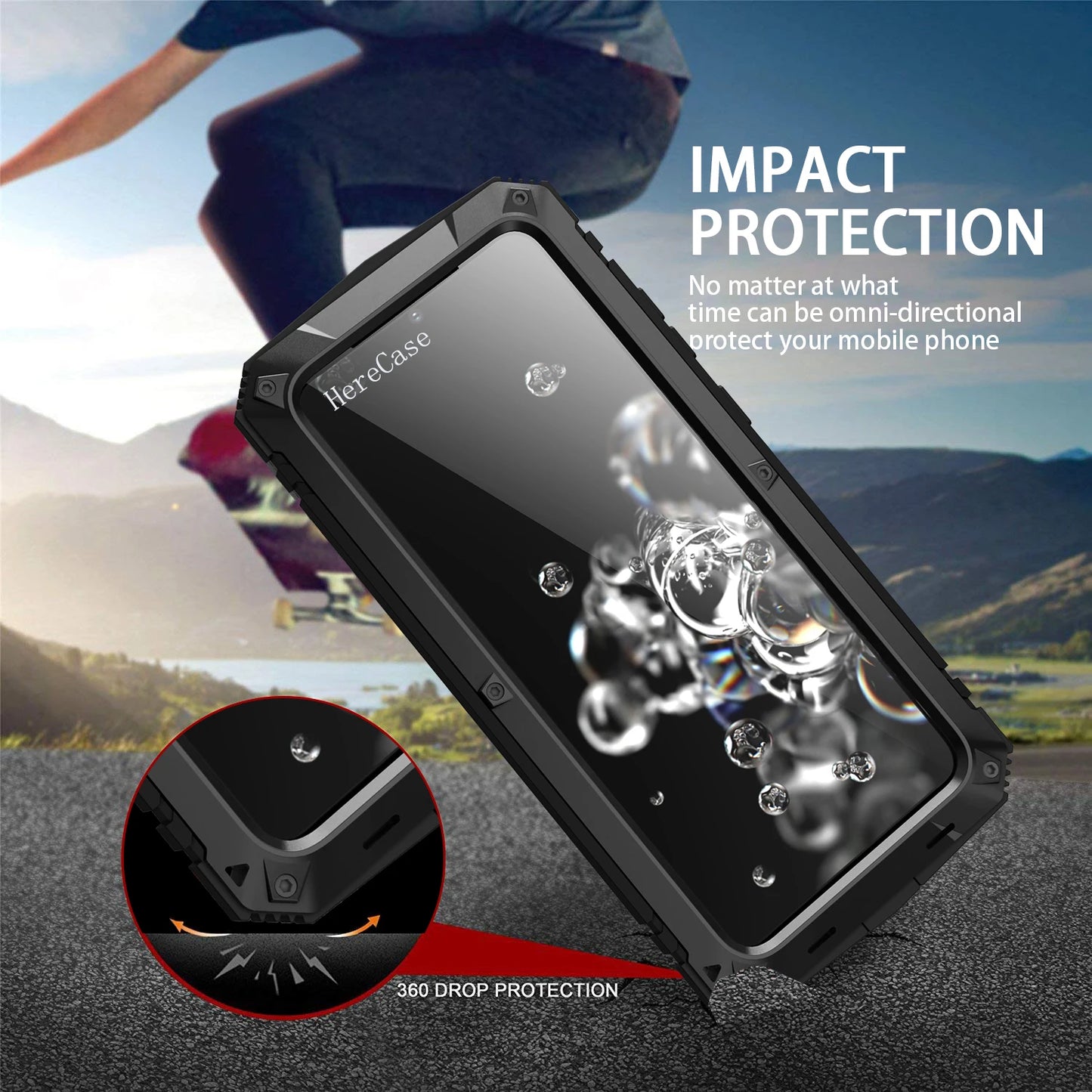 π‘οΈ Rugged Armor Shockproof Case β Military-Grade Protection for Your Phone