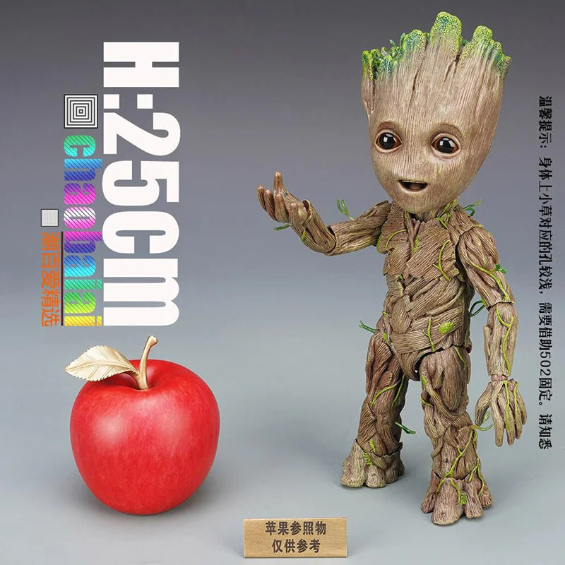 🌱 Groot Action Figure – Guardians of the Galaxy Collectible 🪐💥