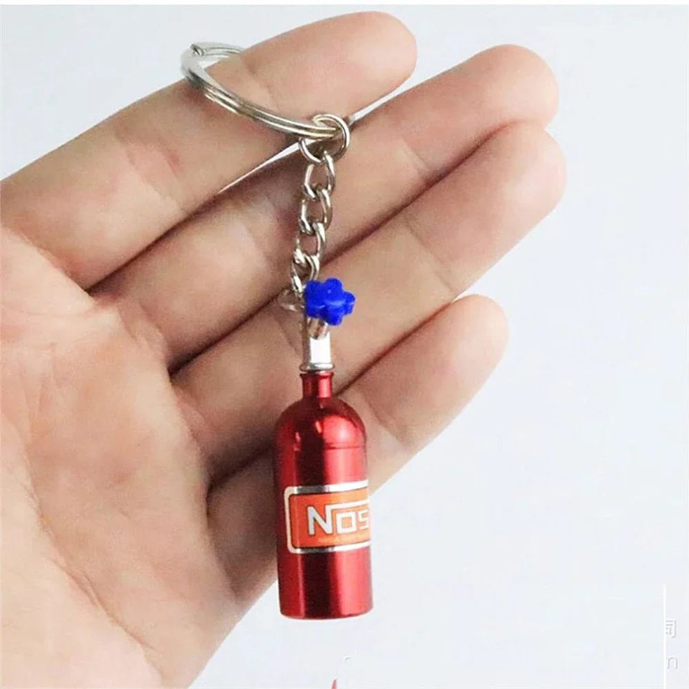 NOS Nitrogen Bottle Keychain