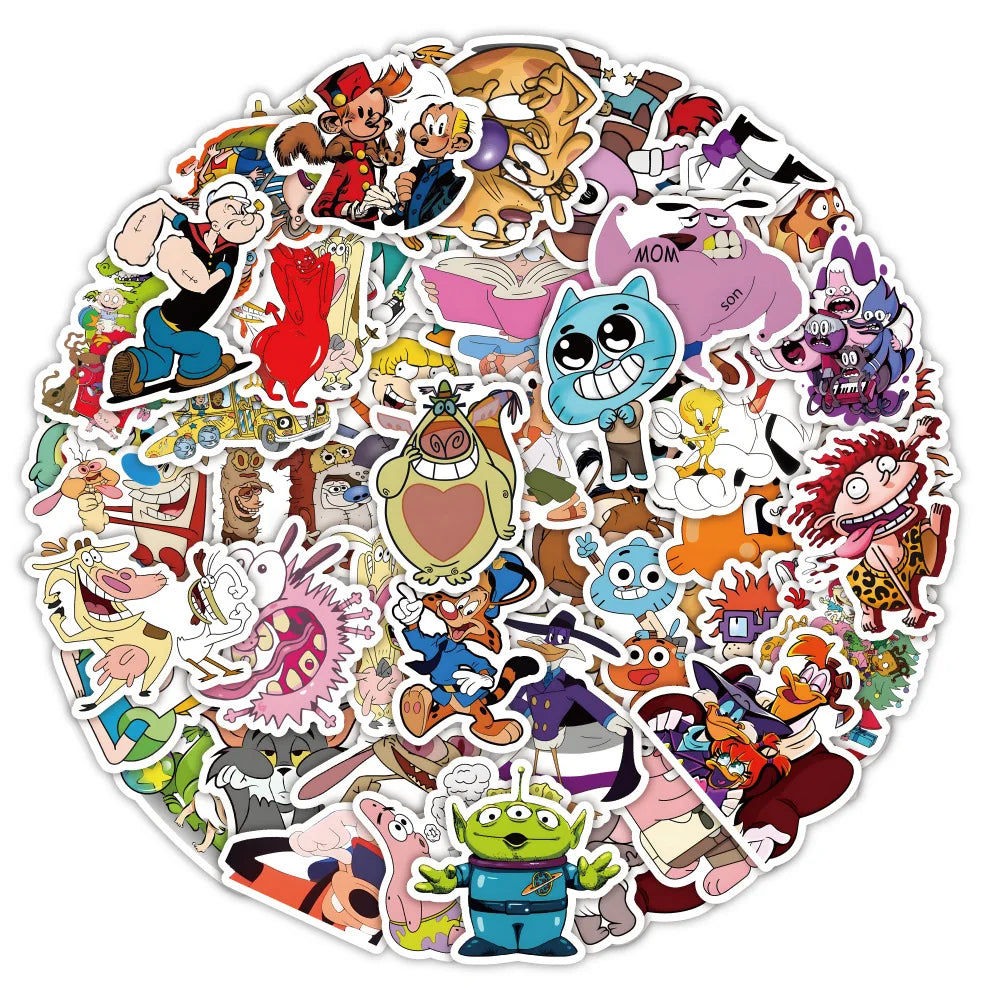 ππ¦ Cartoon Animal Sticker Mega Pack/50pcs π·π»