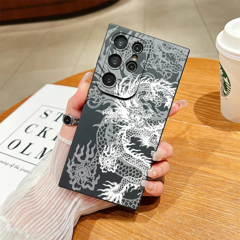 Dragon Engraved Phonecase