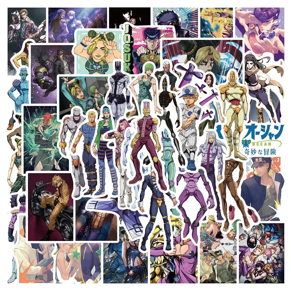 ๐โจ Mega Anime & Gaming Sticker Bundle โ 50pcs โจ๐