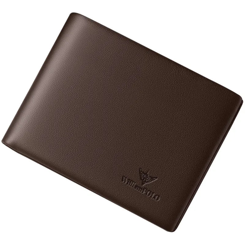 LuxeGuard RFID Leather Wallet