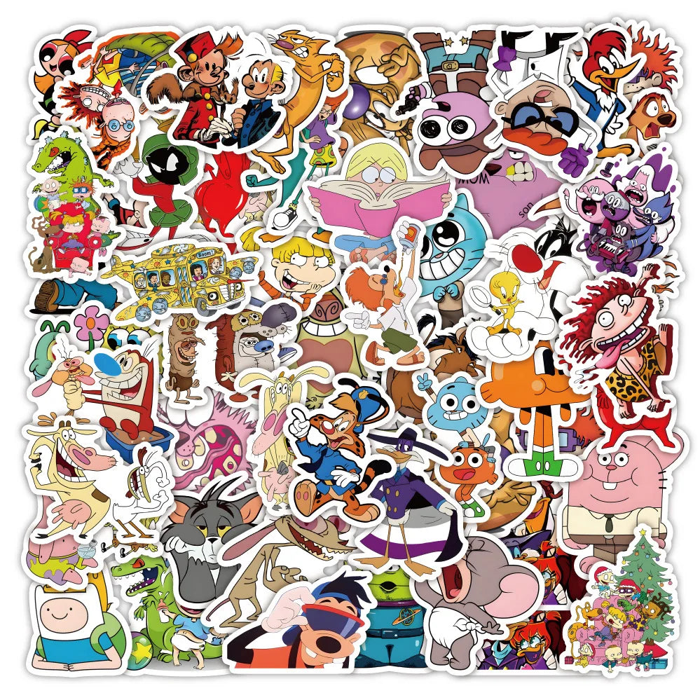 ππ¦ Cartoon Animal Sticker Mega Pack/50pcs π·π»