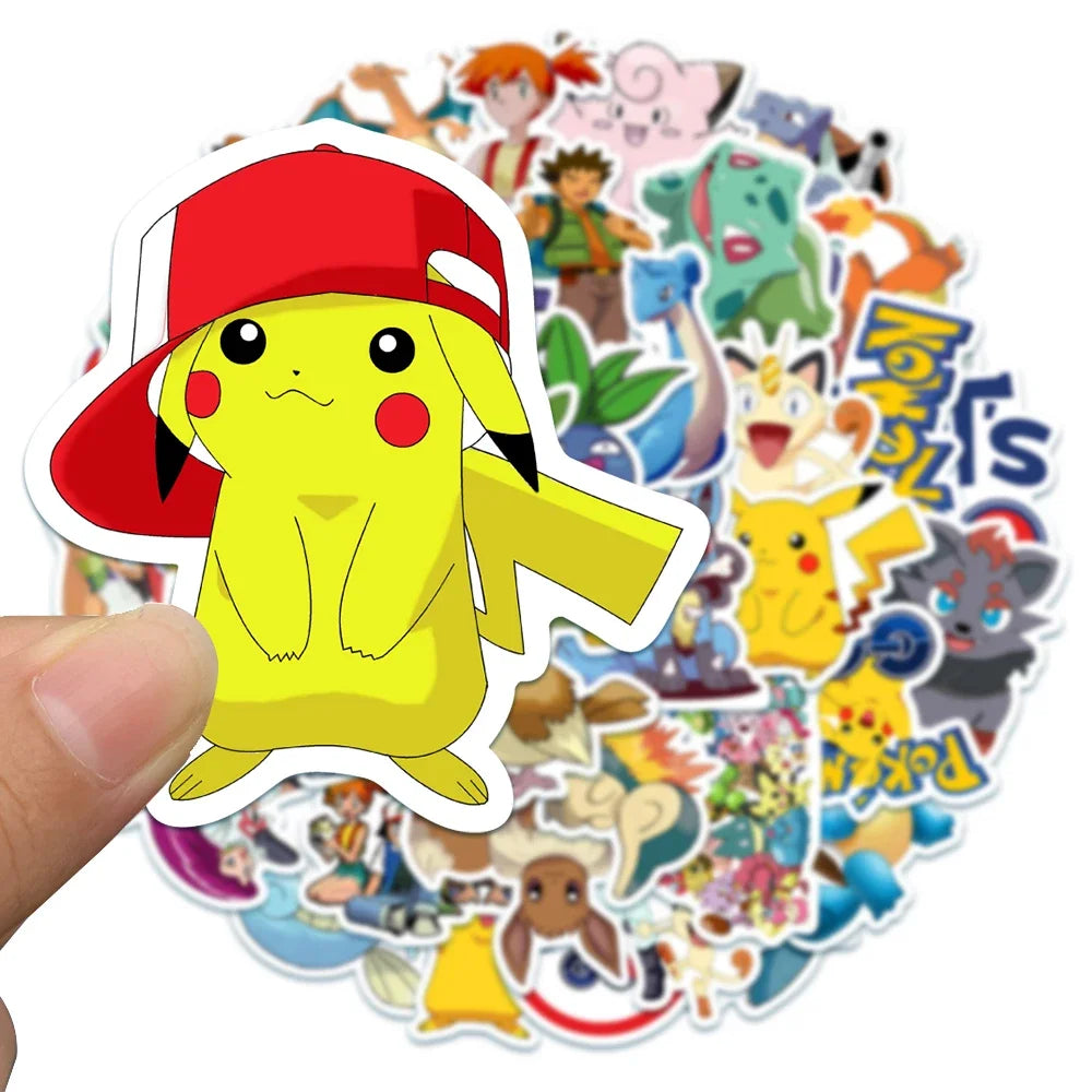 ๐โจ Mega Anime & Gaming Sticker Bundle โ 50pcs โจ๐