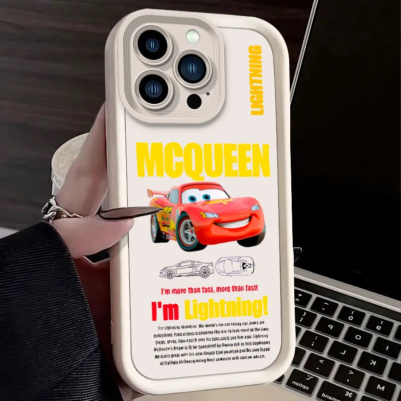 Lightning McQueen & Sally iPhone Case ā Speed Meets Style! ā”š±
