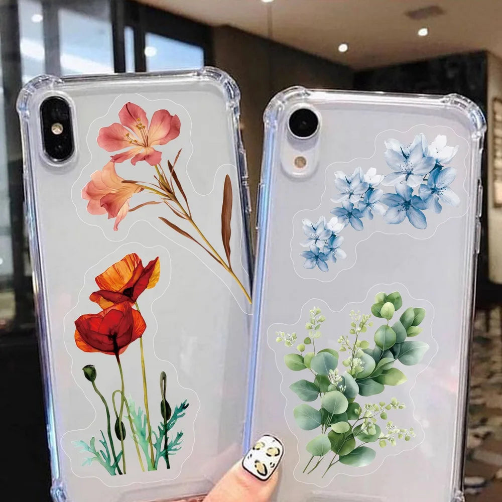 🌸✨Whimsical Wildflower Sticker Set/50pcs ✨🌼