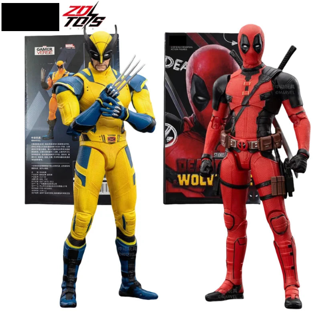 🦸♂️ Deadpool & Wolverine Action Figures – Boxed Collector’s Set