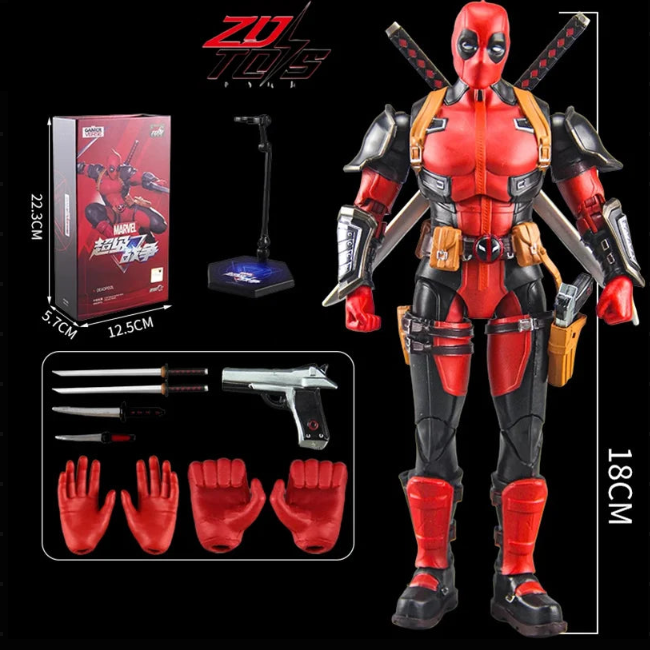 🦸♂️ Deadpool & Wolverine Action Figures – Boxed Collector’s Set