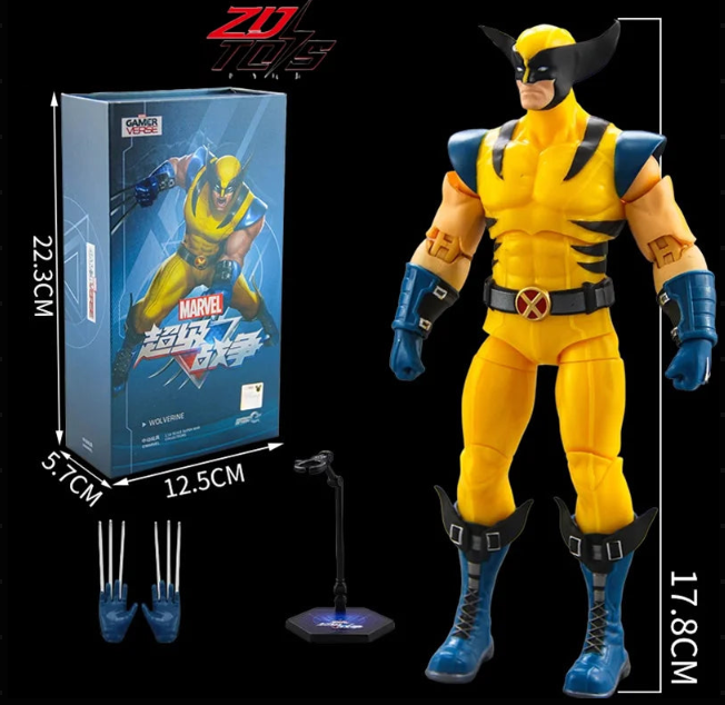 🦸♂️ Deadpool & Wolverine Action Figures – Boxed Collector’s Set