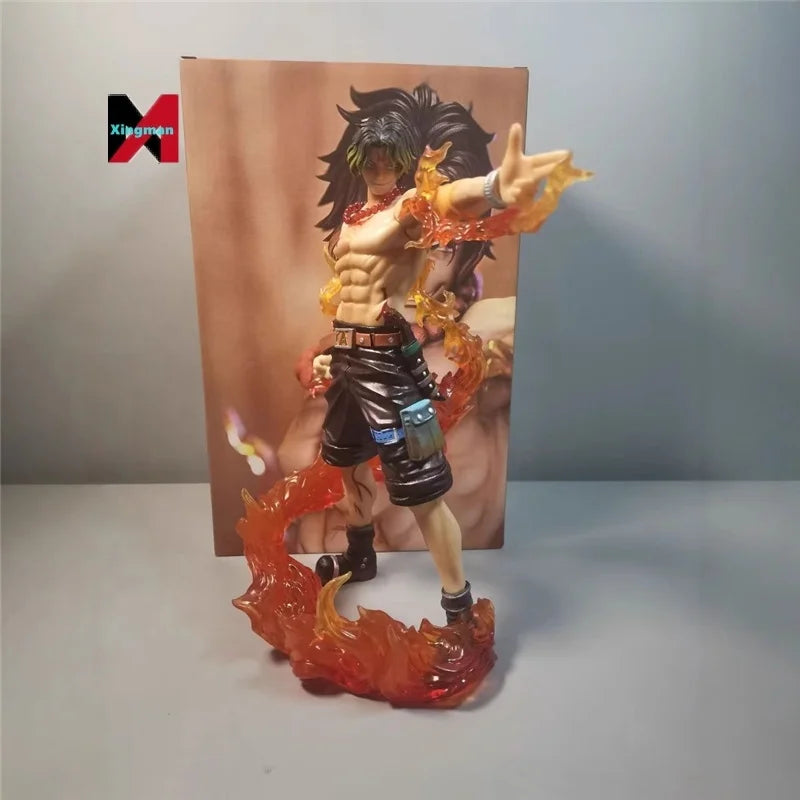 🧯🔥 “Fire Fist Ace” Anime Action Figure – One Piece Collectible Statue 🏴‍☠️✨