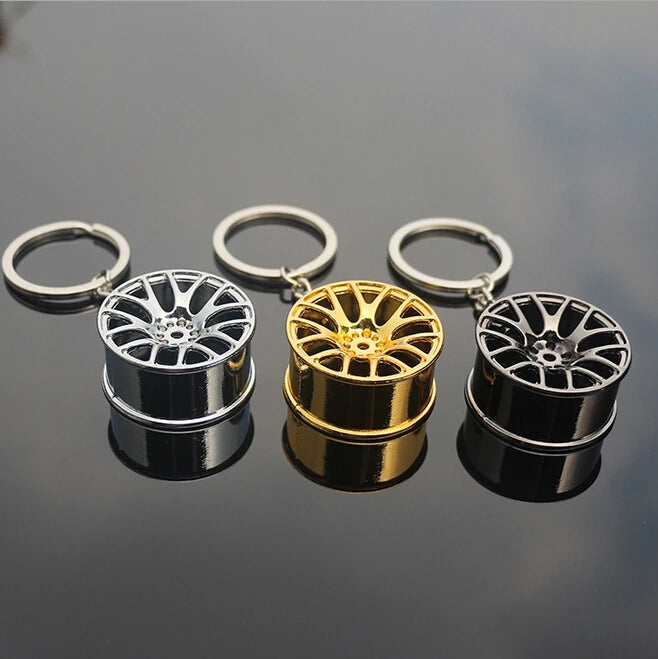 🏎️✨ Turbo Rim Keychain 🔑🔥