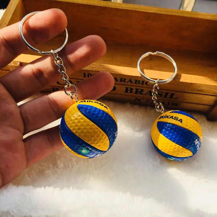 Mini Volleyball Keychain