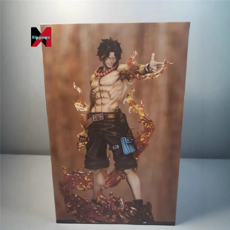🧯🔥 “Fire Fist Ace” Anime Action Figure – One Piece Collectible Statue 🏴‍☠️✨