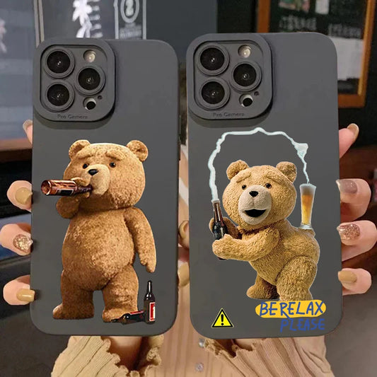 Teddy Bear Cartoon Phone Case