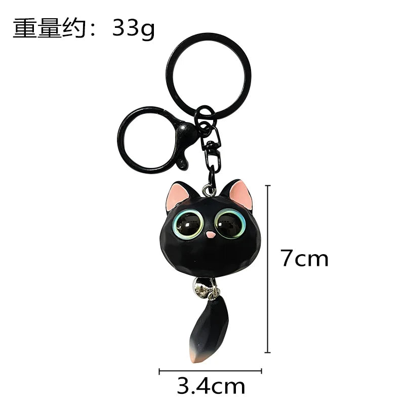 Cat Head Keychains