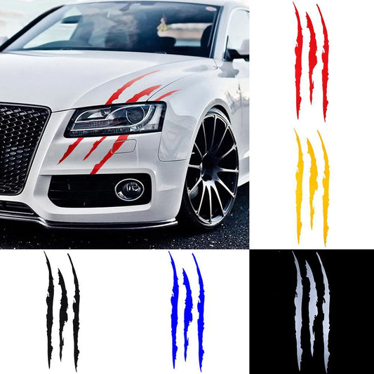 Monster Claw Scratch Decal Stickers for Cars