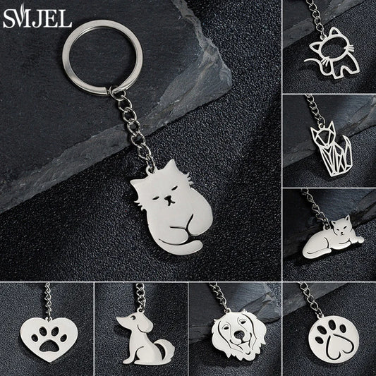 🐾✨ Pawfect Pet Lovers Keychains 🐶🐱💖