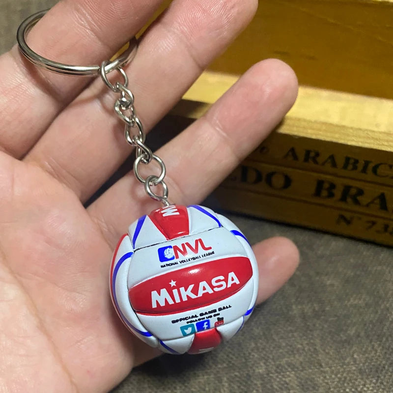 Mini Volleyball Keychain