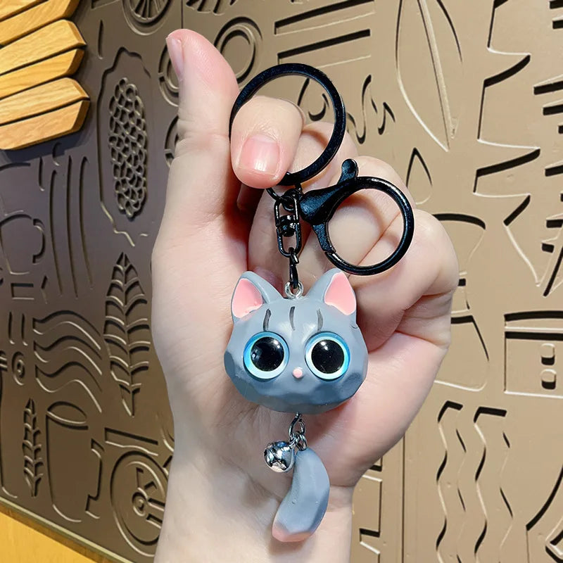 Cat Head Keychains