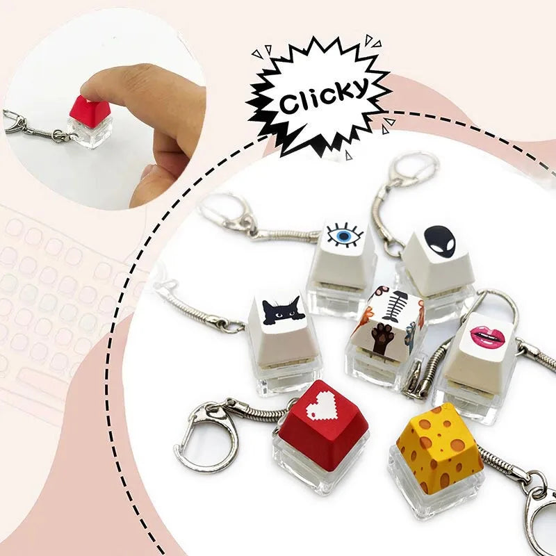 Mechanical Keyboard Switch Keychain