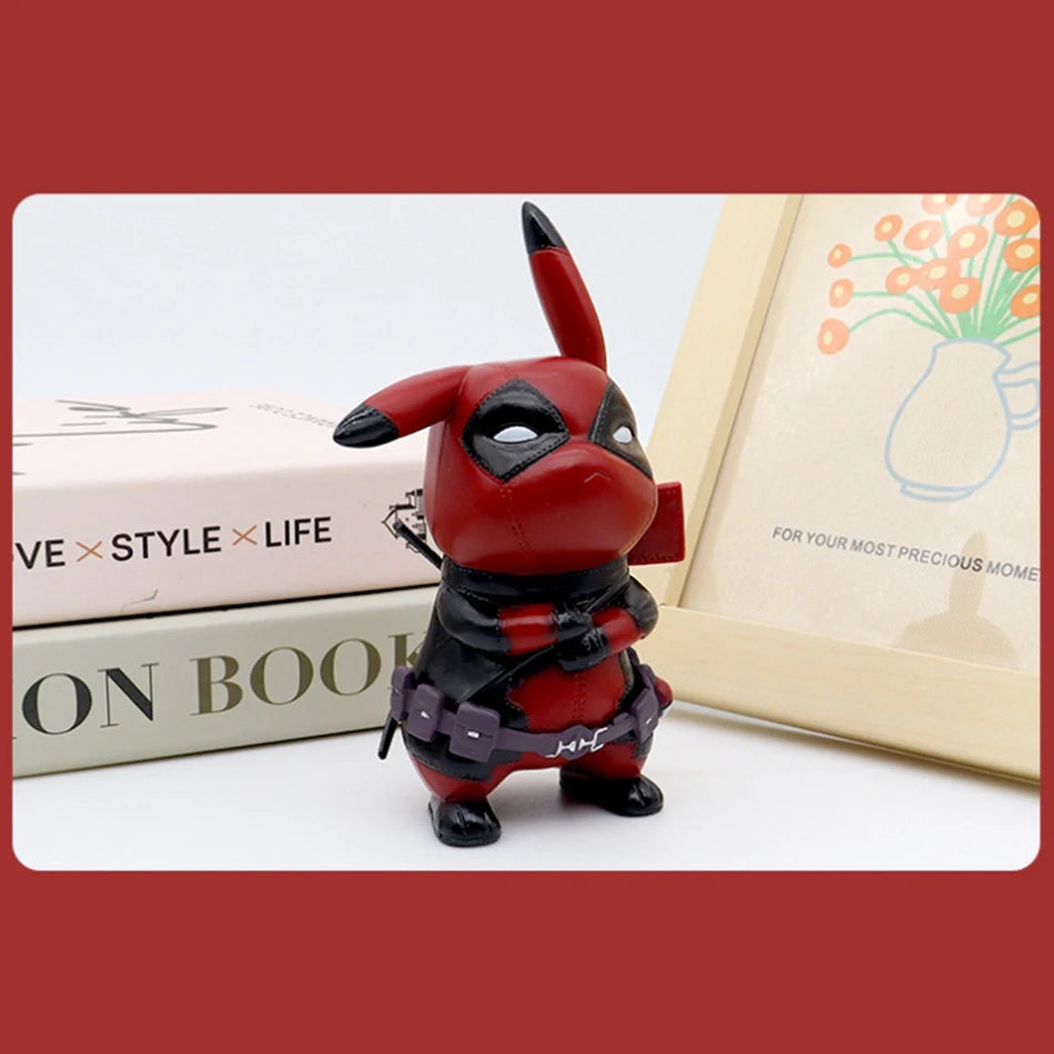 Deadpool Pikachu Figurine