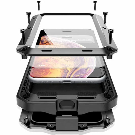📱Military-Grade Heavy Duty Armor Case – Ultimate Protection for Your Smartphone