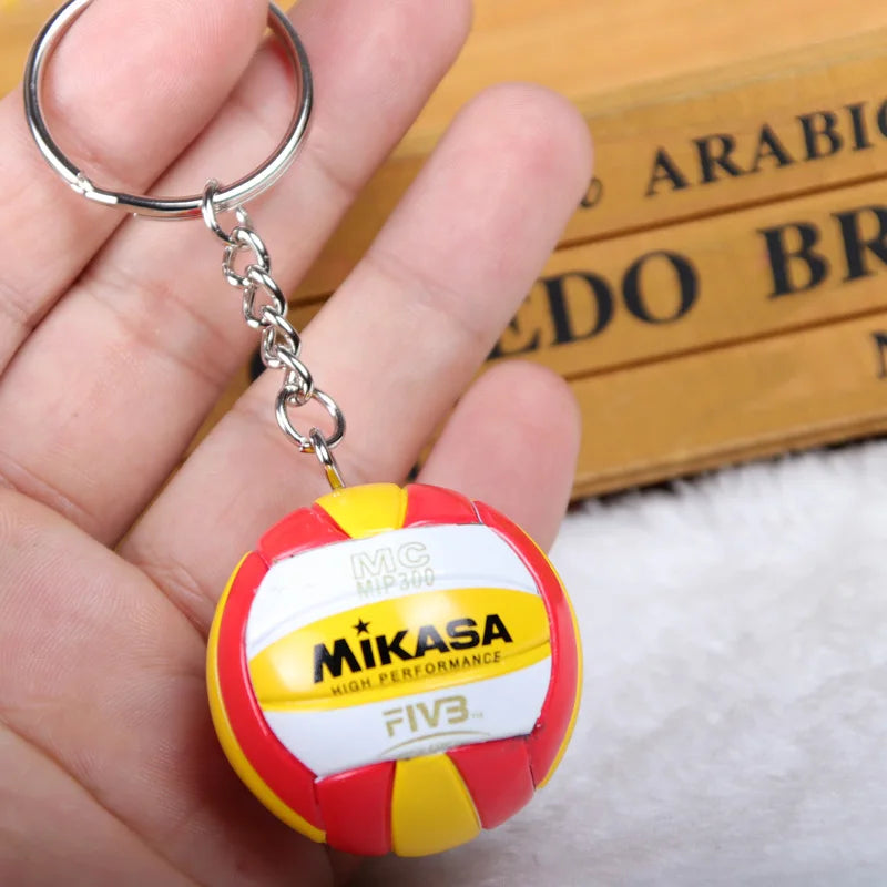 Mini Volleyball Keychain