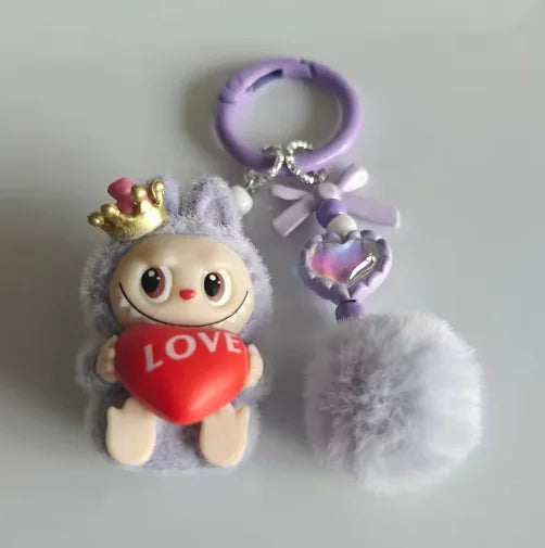 👑✨ Royal Cutie Keychains 🧸💖🌈