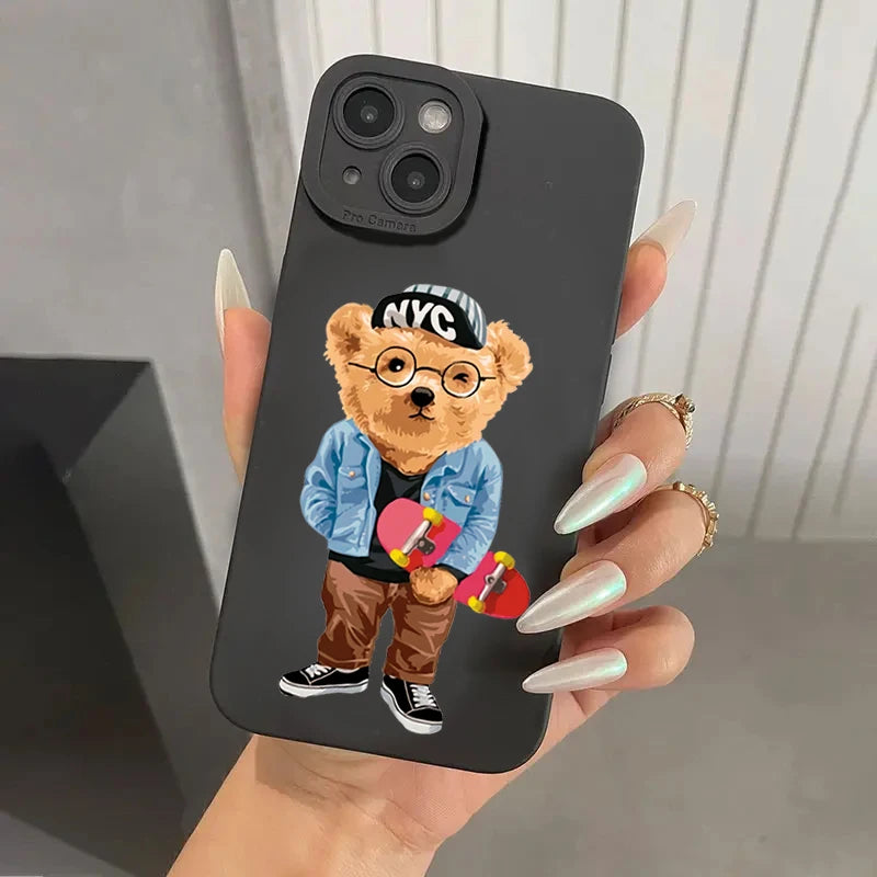 Teddy Bear Cartoon Phone Case