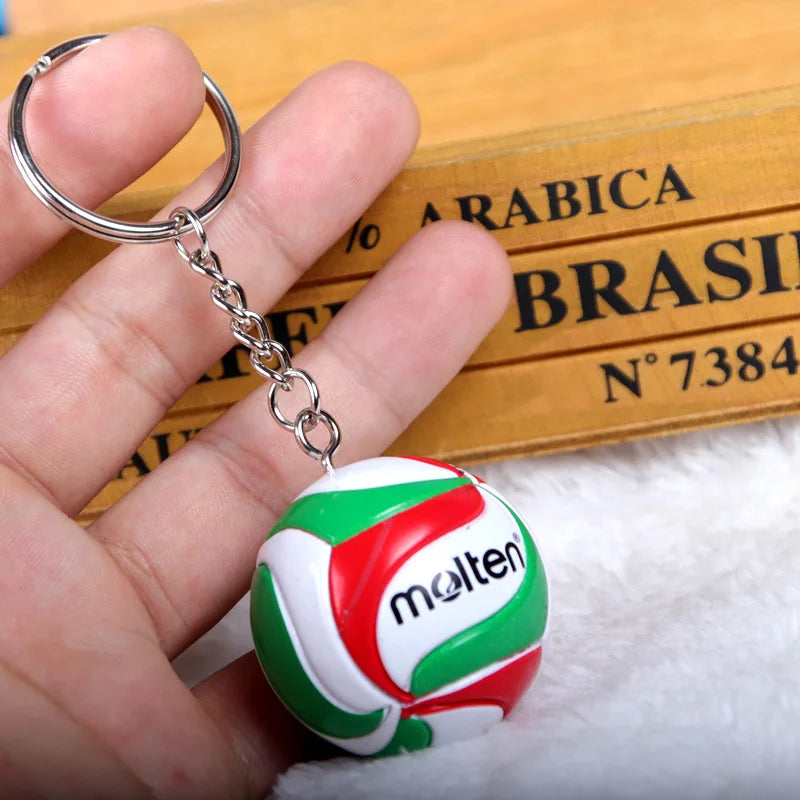 Mini Volleyball Keychain