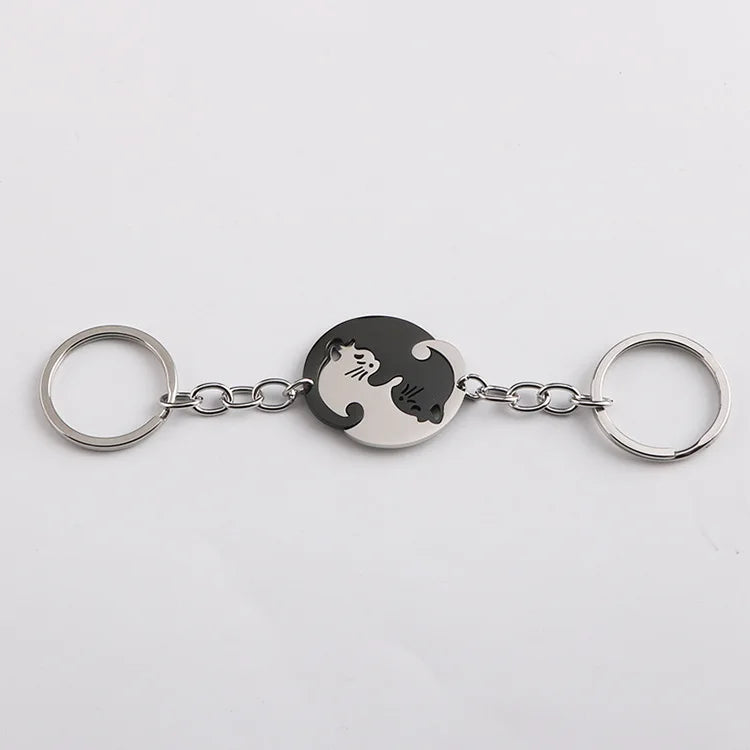 Cute Cat Keychain